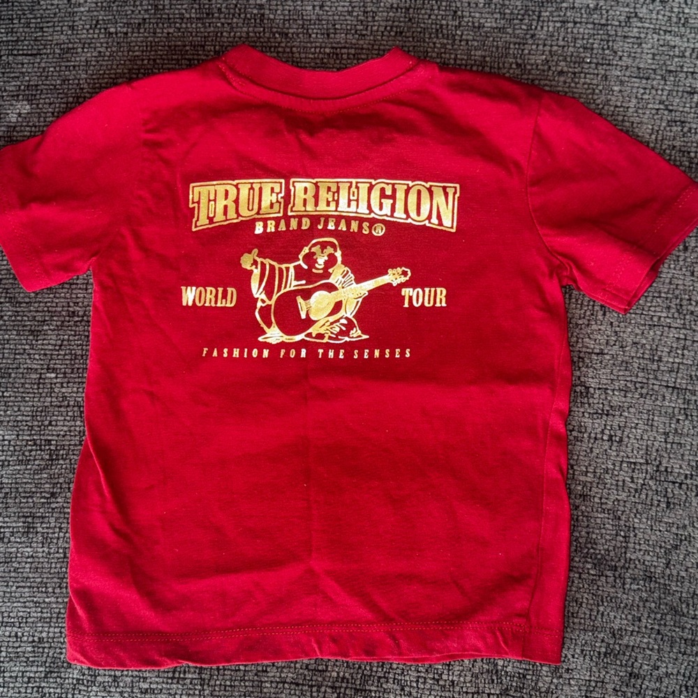 Toddler boys size 4T True Religious Brand t-shirt